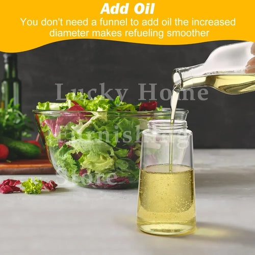 2 in 1 500ml Dispenser Oil Spray for BBQ Roasting Kitchen Spray Bottle Oil Washer Vinegar Soy Sauce Sprayer Containers Washer