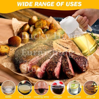 2 in 1 500ml Dispenser Oil Spray for BBQ Roasting Kitchen Spray Bottle Oil Washer Vinegar Soy Sauce Sprayer Containers Washer